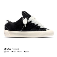 Brulee Project - Obeshoes Corduroy - Black White