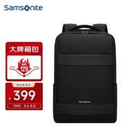 Samsonite (Samsonite) Backpack Computer Bag Men's 15.6-Inch Business Backpack Travel Bag Apple Laptop Bag TX5 Black