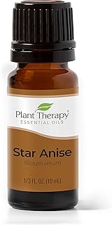 Plant Therapy Star Anise Essential Oil. 100% Pure, Undiluted, Therapeutic Grade. 10 ml (1/3 oz).