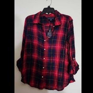 960. TOMMY HILFIGER Kemeja Wanita Authentic - XL