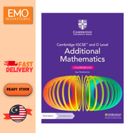 Cambridge IGCSE and O Level Additional Mathematics Coursebook with Digital Version (2 Years Access) 