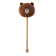 [Original Line Friends Produk] Boneka Alat Pijat Muka Brown