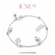 JUNE 9 925 Sterling Silver Bracelet | 520 Sensitive Skin Friendly|Korean Minimalist Style