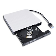 USB 3.0 External DVD CD Drive for Laptop, Portable Dual Layer 8X DVD+-RW DL DVD-RAM Burner for Windo