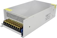 DIGISHUO DC 12V 100A 1200W Power Supply Adapter Transformer Switch AC 110V/220V to DC 12V 100Amp Swi