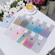 Phone Case Paper Jam for Apple IPhone15promax Phone Case Background Paper Jam Gradual Glitter Androi