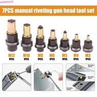 HONEYHIVE​ Hand Rivet Nut Tool, Quick-Install Fasteners Manual Rivet Tool, Tool Kit Steel Nuts Easy 