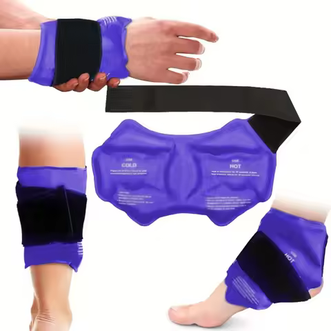 Therapy Reusable Gel Cold Pack Ankle Brace Ice Pack Wrap For Injuires Hot Cold Ankle Support For Pai