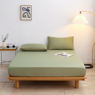 Waterproof Mattress Protector Cotton Bedsheet Queen/King/Single Size Sarung Tilam Kalis Air