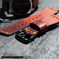🇭🇰 順豐包郵 🚚 22mm 23mm 24mm 26mm 錶帶 古董 度身訂做 PRIMRIA Handmade Watch Leather Straps 適用: 沛納海錶帶 PANERAI Dee