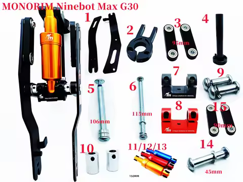 Monorim Suspension Parts for Ninebot Max G30 MX0 Front Suspension Accessories