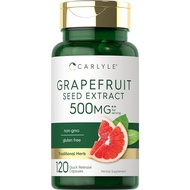 Carlyle Grapefruit Seed Extract  500 mg 120 Capsules