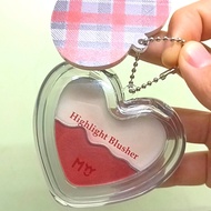 [Vitality Online] MYY Sugar Heart Highlighter Blush Palette Natural Vitality Love Contouring Blush M