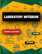 Research Lab Notebook:: Chemistry Lab Notebook and Laboratory Notebook for Scientists, Students and 
