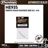 Jim Dunlop HE935 Herco Violin Tailpiece Sizes 3/4-4/4 Adjustable Tailpiece Hanger (HE935/ HE 935/ HE