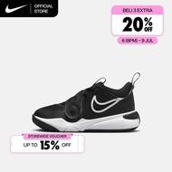 Nike Sepatu Anak-Anak Team Hustle D 11 - Black [DV8994-002]