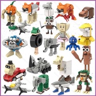 SQ4 Italian Brainrot building block Tralalero Tralala Bombardiro Crocodilo TungTungTung Sahur Model 