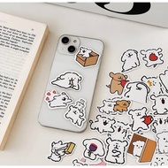 【Ready Stock】  10/50 pcs Cute Cartoon Puppy Dog Waterproof Sticker for Laptop/Ipad/Phone Journal Diary Sticker