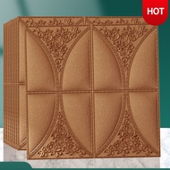 Wall Paper Dinding Nice Wallpaper Sticker Design DIY Adhesive Wall Decor Foam Decoration 3d DIY Roof