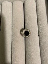 BVLGARI 黑色圓形耳環