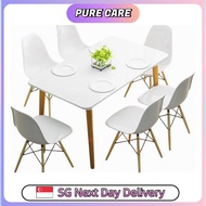 Eames Dining Table Rectangular Square Study Table Office Living Minimalist Simple Nordic Leisure Des