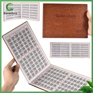 Bv✿  6 String Guitar Chord Book Guitar Chord Sheet Instructional Acoustic Guitar Chord Book Portable