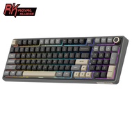 Royal Kludge RK R98Pro Phantom 98 Key RGB Wired With Knob Mechanical Keyboard