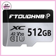 FTOUGHNB Micro SD Card 512GB micro sd card MicroSDXC 512GB Memory Card High Speed ​​Data Transfer Mi