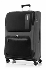 AMERICAN TOURISTER - MAXWELL 行李箱 81厘米/30吋 (可擴充) TSA - 黑色/灰色