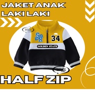 NEWEST HALF ZIP BOYS' JACKET AGES 2-12 YEARS