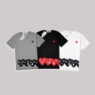 CDG Emo Under PLAY CDG Under Emoticon T-shirt