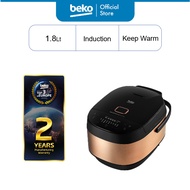 Beko Premium Induction Rice Cooker (860W/1.8L) RCI 80143 B