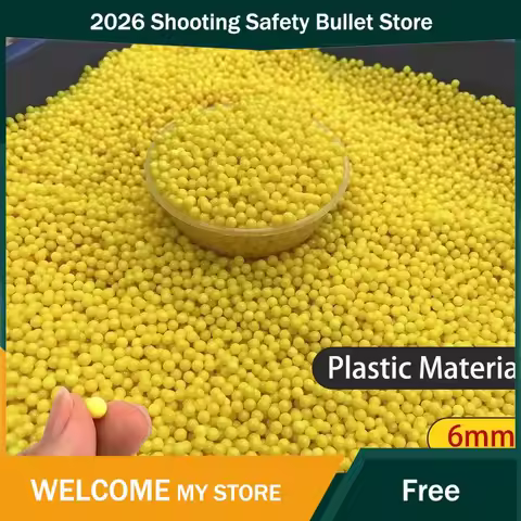 2030for100/200/500/1000/2000 Rounds Hunting Shooting 6mm BB Strikeball Rifle Gun Plastic BB Balls Ye