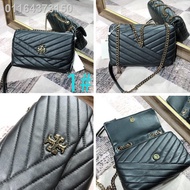 ┇Tory Burch new leather logo three-dimensional crossbody bag side backpack shoulder bag F64963