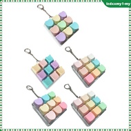 [Kiddy] Keyboard Toy with , Lightweight, Adult Gift, 9-Key Cubic Mechanical Keyboard