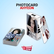 PHOTOCARD SET AHYEON MEMBER KPOP BABYMONSTER PREMIUM FREE BOX