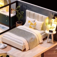 (PDH) CUTE ROOM - DIY HOUSE MINIATURE SATISFIED TIME 3D MINIATURE HOUSE/ LS