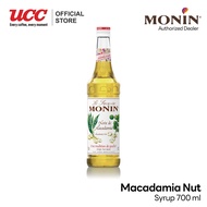 MONIN Macadamia Syrup น้ำเชื่อมกลิ่นแมคเคเดเมีย 700ml.