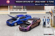 Focal Horizon FH 1:64 合金模型！Skyline GTR 第3代 R32，Nismo S-Tune