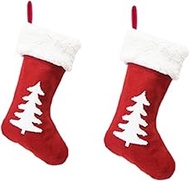 9.44*17.7*10.6 inch Christmas Socks, Christmas Tree Socks, Cute Christmas Tree Gift Bags, Suitable f