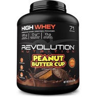 Revolution Nutrition, High Whey, Protein Powder 6LB, Whey Isolate, Gluten Free, Lean Muscle Mass for