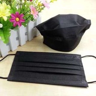 Chu~💋 十片裝黑色四層活性碳防塵防過敏源防髒口罩