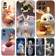 Case For Huawei y6 y7 2018 Honor 8A 8S Prime play 3e Phone Cover Soft Silicon Cute furry little animals