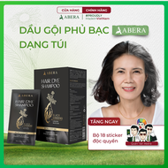 Dầu Gội Phủ Bạc Abera 10 Gói - Giúp Phủ Den Cho Tóc Bạc Tiện Lợi Giúp Tóc Đều Màu Và Mượt Mà