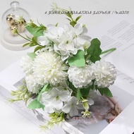 5 Head flower artificial flower for decoration dandelion flower bridal bouquet arrangement table dec