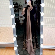 gamis semi abaya ori anemarie amorebyruby edisi 02