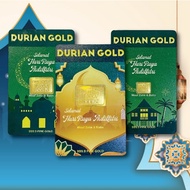 DURIAN GOLD (999.9 Gold Bar) - Raya Edition 1.0gram/0.3gram/0.1gram