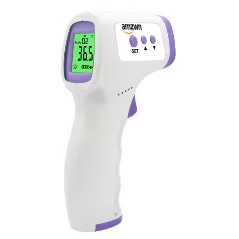 Non-Contact Infrared Forehead Thermometer, LED Digital Medical Thermometer for Baby Adults Fever Tem