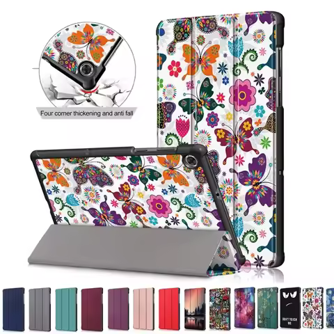 For Lenovo Tab M10 HD Gen 2 TB-X306F X306X Case PU Leather Shockproof Magnetic Shell Smart Tab M10 2