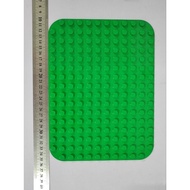 Preloved LEGO Duplo 12 x 16 Green Baseplate 6851